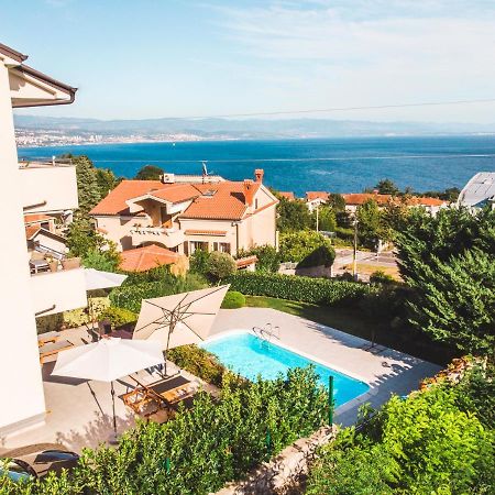 Panoramic Apartment Sea View And Pool Opatija Ičići المظهر الخارجي الصورة