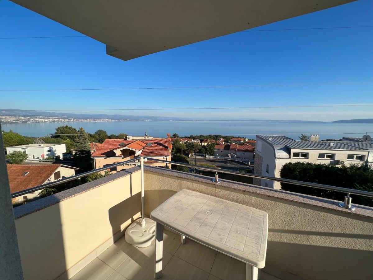 Panoramic Apartment Sea View And Pool Opatija Ičići المظهر الخارجي الصورة