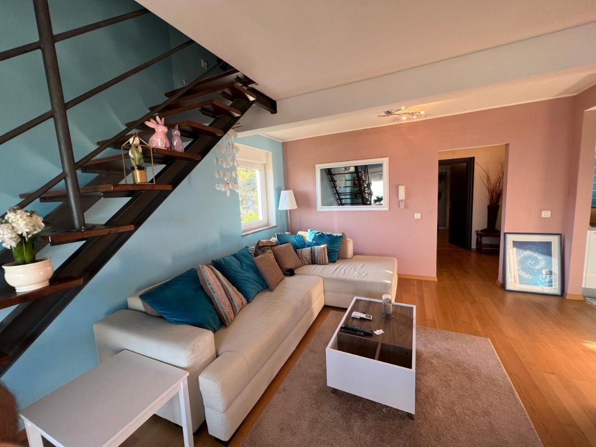 Panoramic Apartment Sea View And Pool Opatija Ičići المظهر الخارجي الصورة